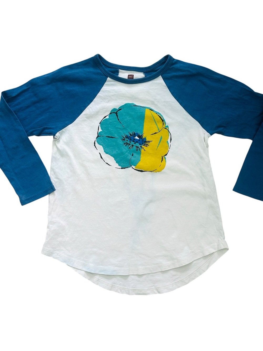 Tea Collection Floral Tee Size 8